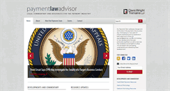 Desktop Screenshot of paymentlawadvisor.com